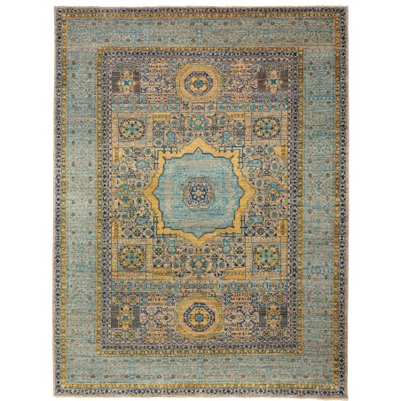 Tappeto Mamlouk Pakistan bianco marrone 207x279