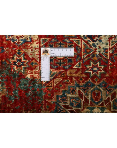 Tappeto Mona Pakistan marrone grigio 81x127