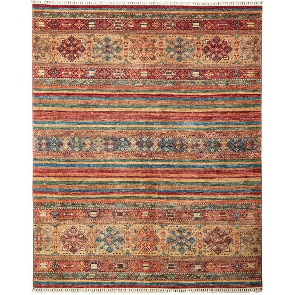 Tappeto Samarkand Pakistan rosso marrone 205x253