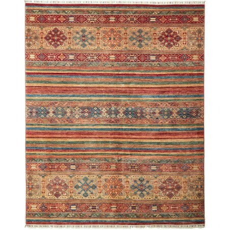 Tappeto Samarkand Pakistan rosso marrone 205x253