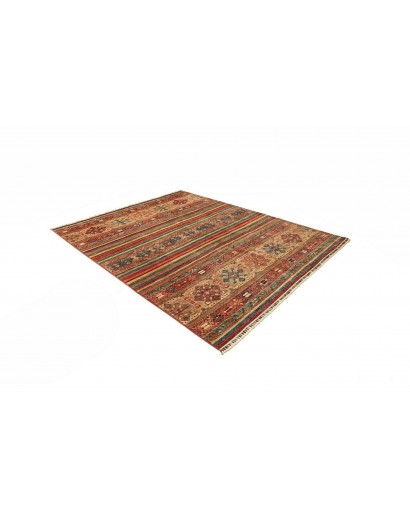 Tappeto Samarkand Pakistan rosso marrone 205x253