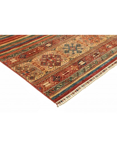 Tappeto Samarkand Pakistan rosso marrone 205x253