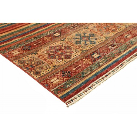 Tappeto Samarkand Pakistan rosso marrone 205x253