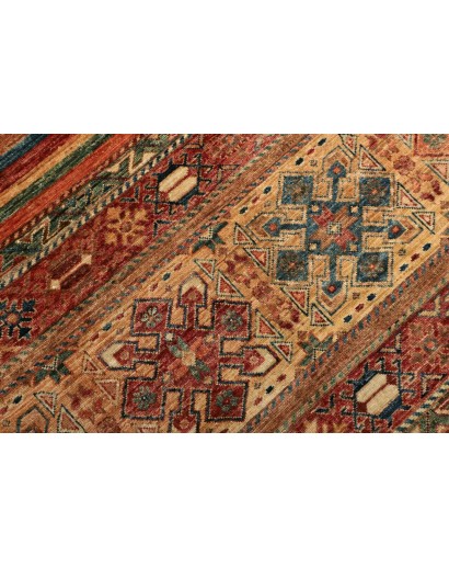 Tappeto Samarkand Pakistan rosso marrone 205x253