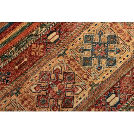 Tappeto Samarkand Pakistan rosso marrone 205x253