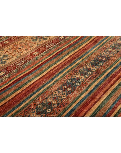Tappeto Samarkand Pakistan rosso marrone 205x253