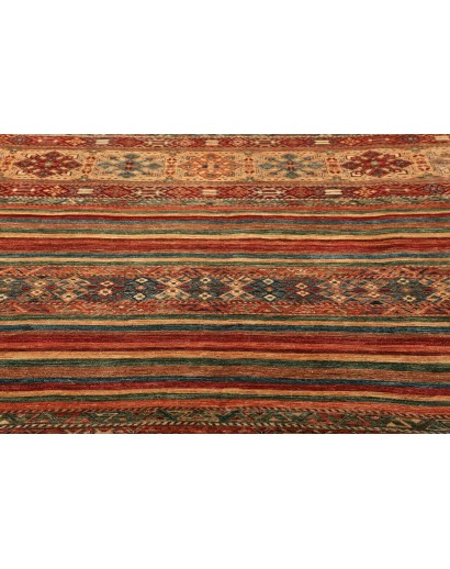 Tappeto Samarkand Pakistan rosso marrone 205x253