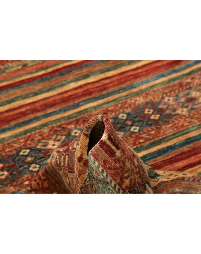 Tappeto Samarkand Pakistan rosso marrone 205x253