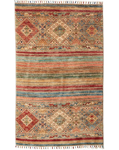 Tappeto Rubin Pakistan marrone grigio 79x130