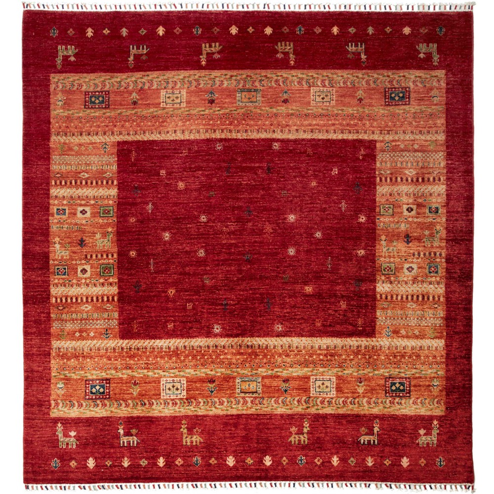 Tappeto Siva Pakistan marrone 200x212