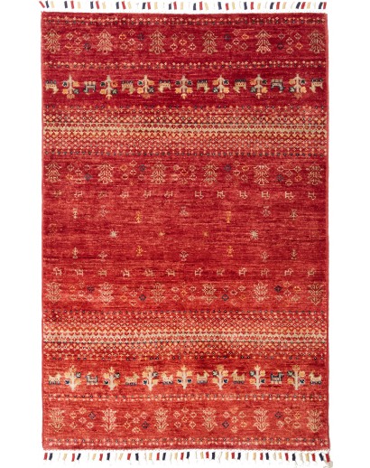 Tappeto Siva Pakistan marrone 79x121