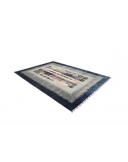 Tappeto Siva Pakistan bianco grigio 210x295