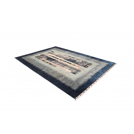 Tappeto Siva Pakistan bianco grigio 210x295