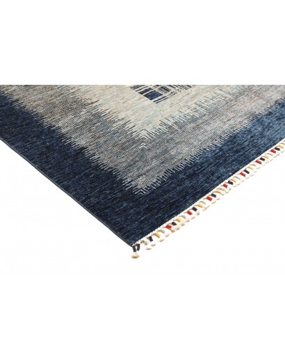 Tappeto Siva Pakistan bianco grigio 210x295