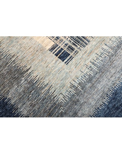 Tappeto Siva Pakistan bianco grigio 210x295