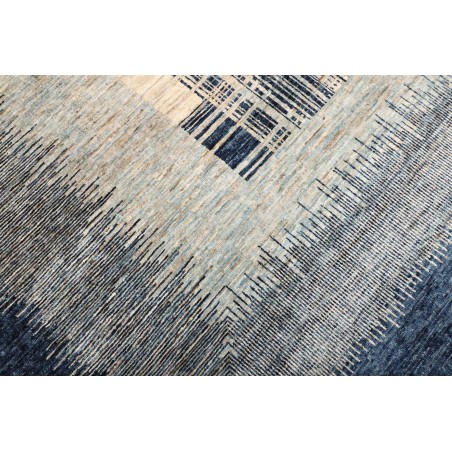 Tappeto Siva Pakistan bianco grigio 210x295