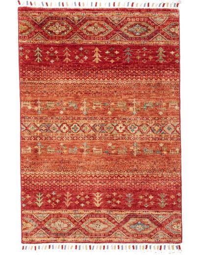 Tappeto Siva Pakistan marrone 80x117