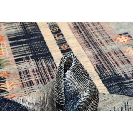 Tappeto Siva Pakistan bianco grigio 210x295