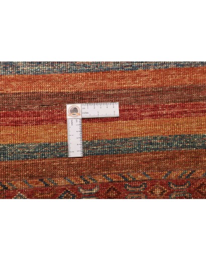 Tappeto Samarkand Pakistan rosso grigio 84x122