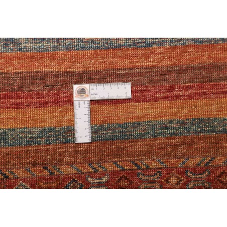 Tappeto Samarkand Pakistan rosso grigio 84x122