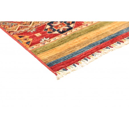 Tappeto Samarkand Pakistan marrone bianco 101x99