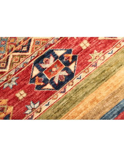 Tappeto Samarkand Pakistan marrone bianco 101x99