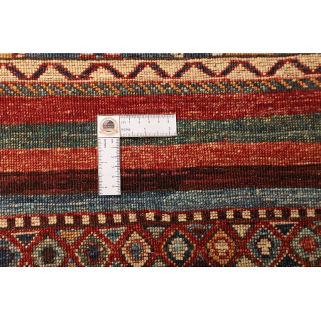 Tappeto Samarkand Pakistan rosso grigio 98x107