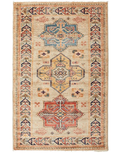 Tappeto Kazak Fine Pakistan marrone 80x127