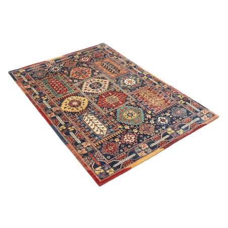Tappeto Tribal Pakistan azzurro grigio 100x152