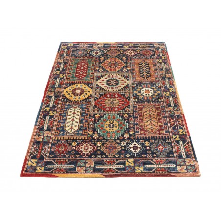 Tappeto Tribal Pakistan azzurro grigio 100x152