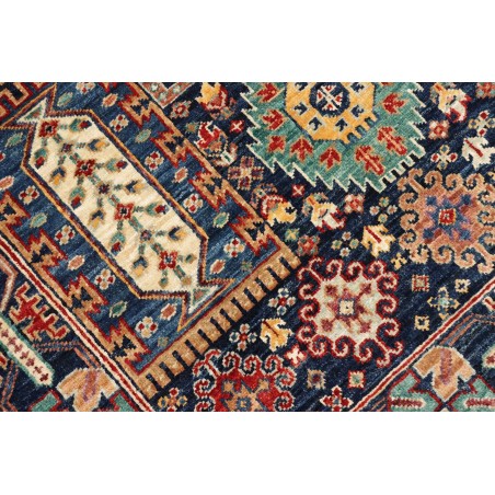Tappeto Tribal Pakistan azzurro grigio 100x152