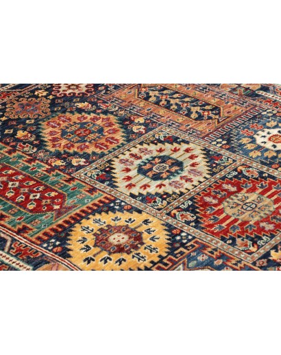 Tappeto Tribal Pakistan azzurro grigio 100x152