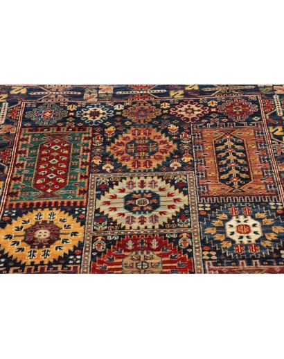 Tappeto Tribal Pakistan azzurro grigio 100x152