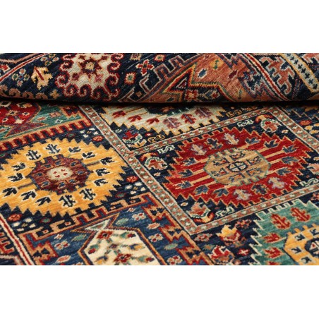 Tappeto Tribal Pakistan azzurro grigio 100x152