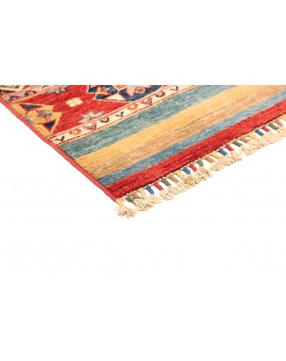 Tappeto Samarkand Pakistan marrone grigio 103x99