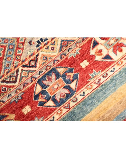 Tappeto Samarkand Pakistan marrone grigio 103x99