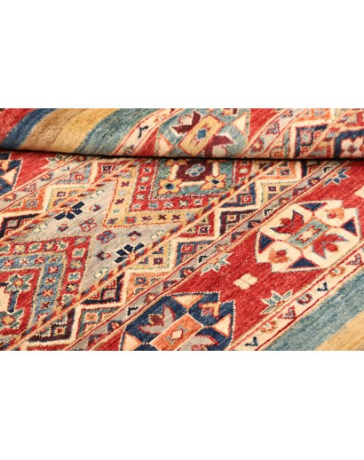 Tappeto Samarkand Pakistan marrone grigio 103x99