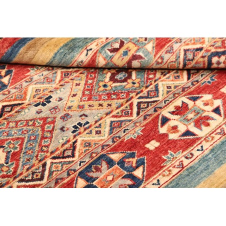 Tappeto Samarkand Pakistan marrone grigio 103x99