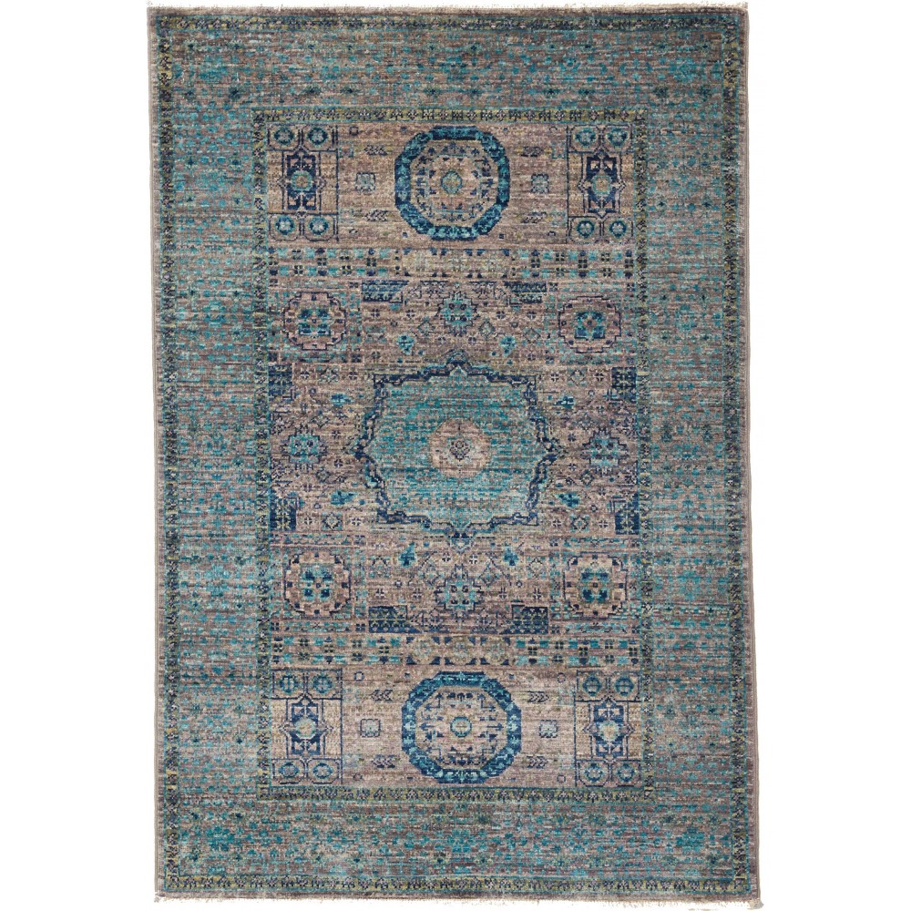 Tappeto Mamlouk Pakistan bianco 80x118 Tappeto Mamlouk Pakistan bianco 80x118