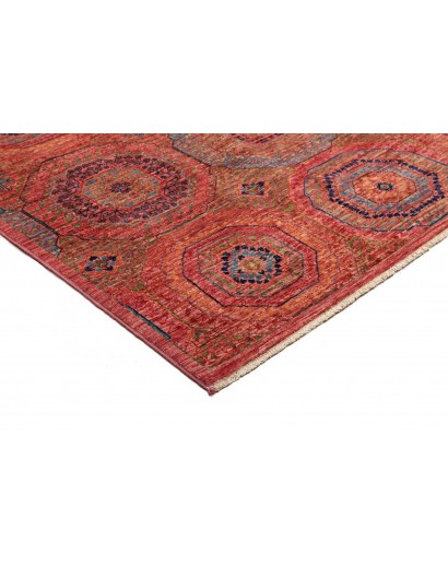 Tappeto Mamlouk Pakistan marrone arancione 123x176