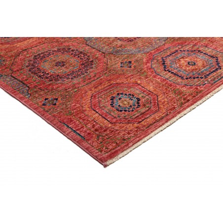 Tappeto Mamlouk Pakistan marrone arancione 123x176