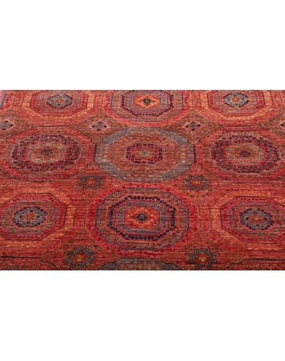 Tappeto Mamlouk Pakistan marrone arancione 123x176