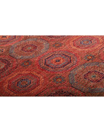 Tappeto Mamlouk Pakistan marrone arancione 123x176