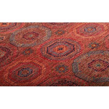 Tappeto Mamlouk Pakistan marrone arancione 123x176