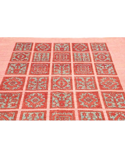 Tappeto Bakhteari Pakistan rosso marrone 168x237