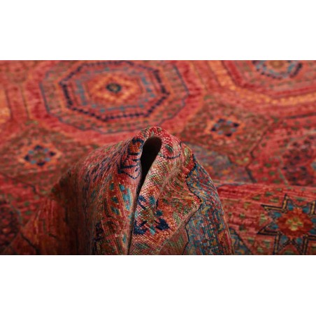 Tappeto Mamlouk Pakistan marrone arancione 123x176