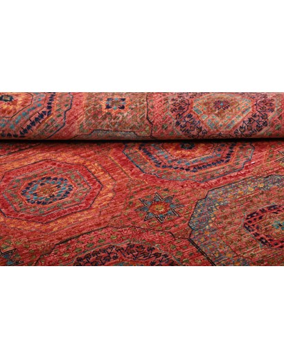 Tappeto Mamlouk Pakistan marrone arancione 123x176