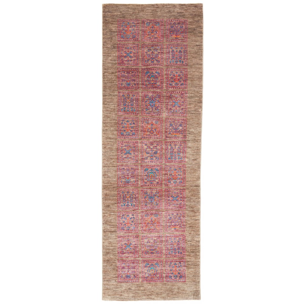 Tappeto Bakhteari Pakistan marrone 89x240