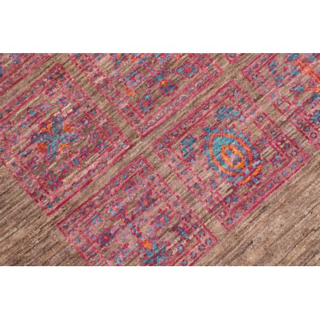 Tappeto Bakhteari Pakistan marrone 89x240