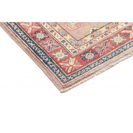 Tappeto Kazak Afghanistan beige azzurro 84x130